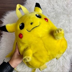 pikachu plush backpack